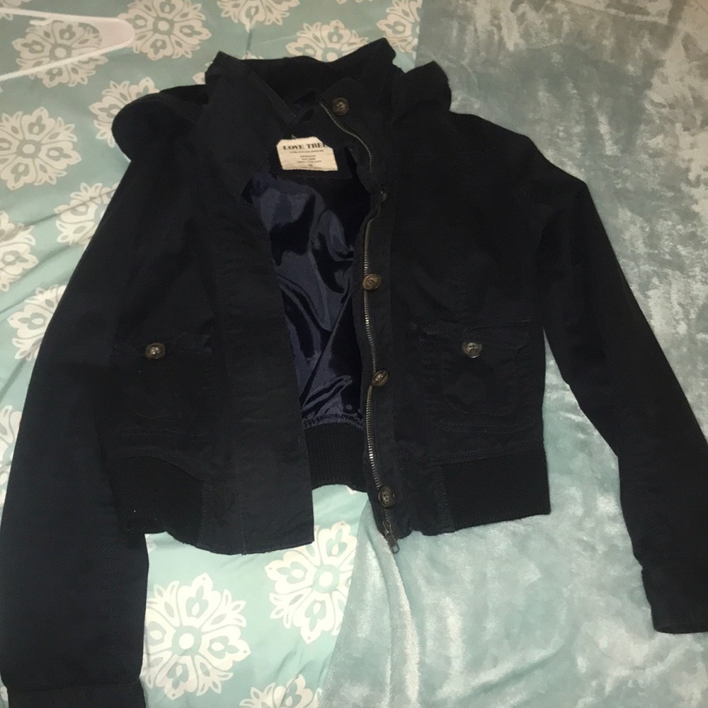 Jacket, navy blue, never worn